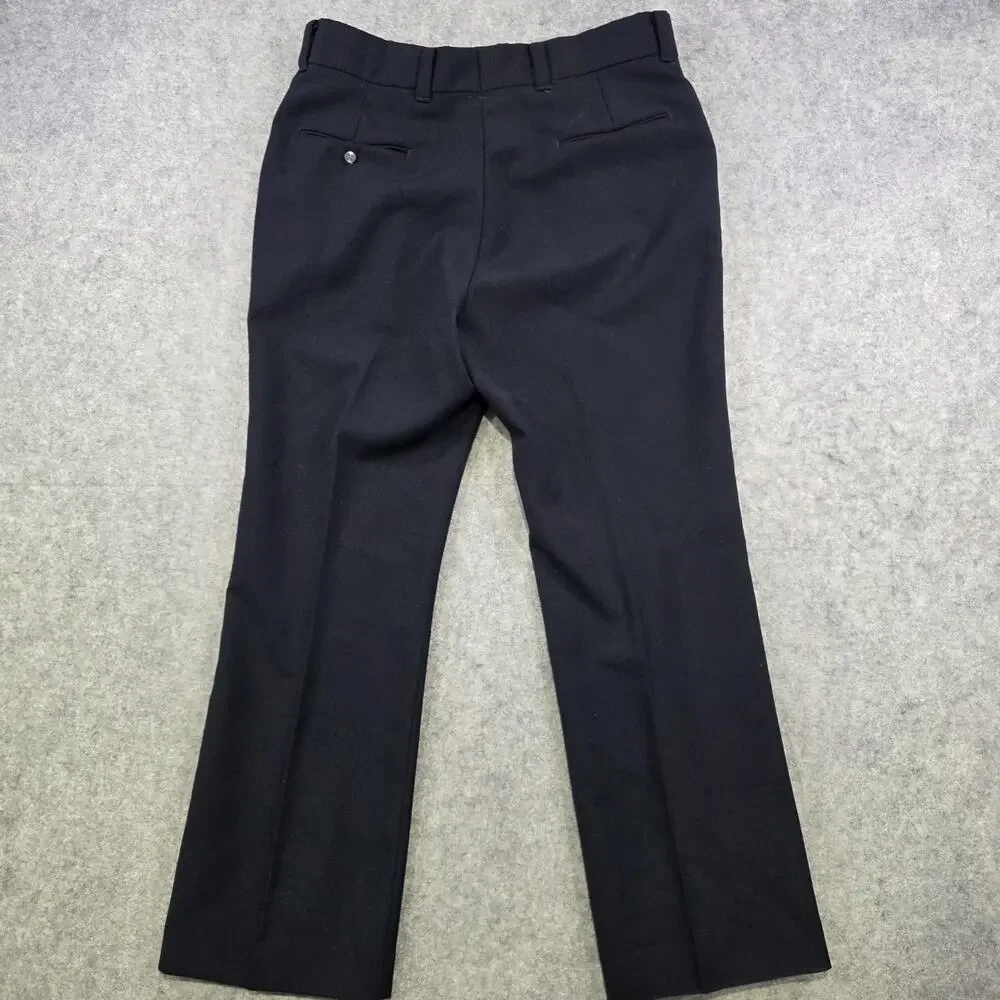 Vintage 70s Levis Panatela Pants Mens 34x30‎ Blue Dress Flat Front Straight Leg